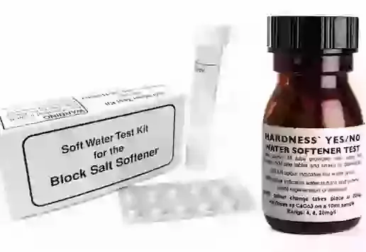 Water hardness yes/no test kit